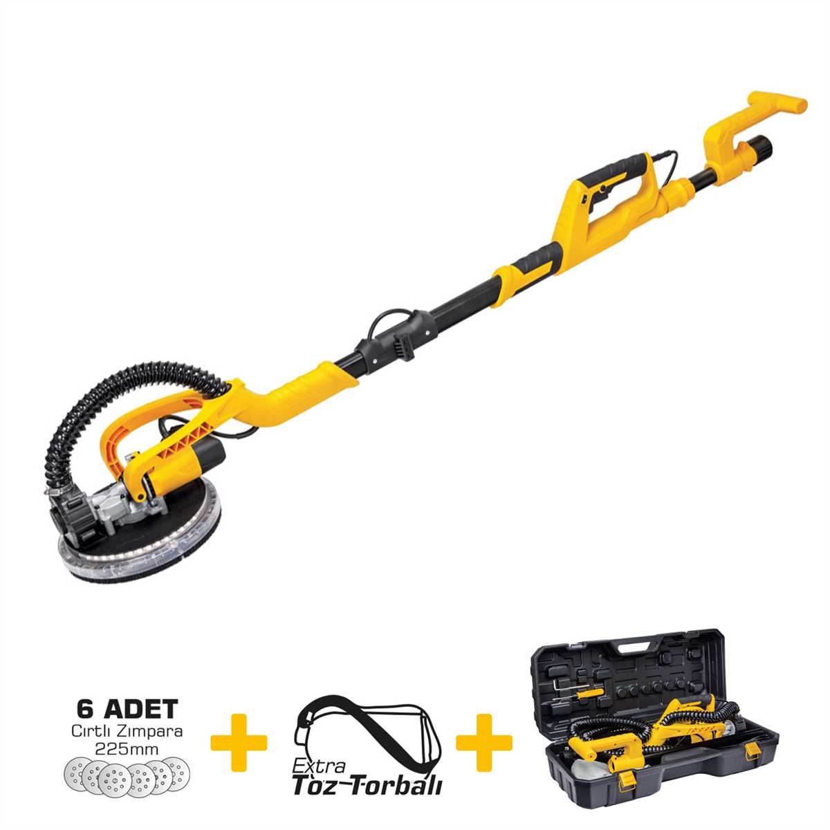SGS Alçı Zımpara Makinesi 700 Watt (1/Koli)